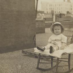 Unidentified baby on a rock...