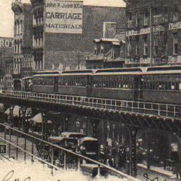 Bowery With Elevated R.R. N...