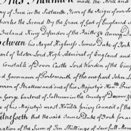 [Document, 1664 June 23]